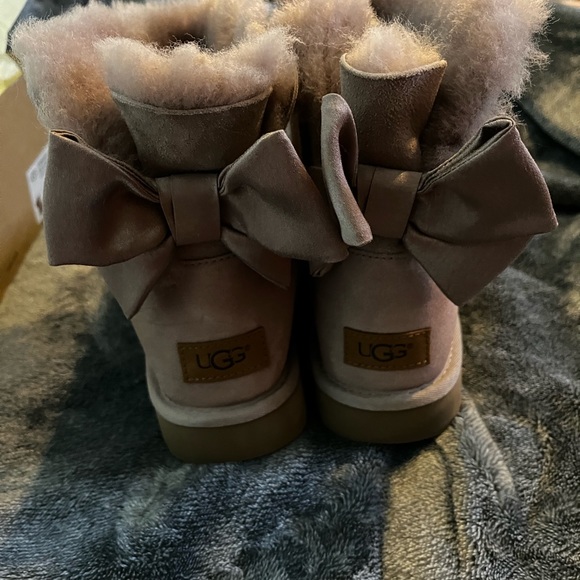 Ugg Mini Bailey Bow II Glam Dusty Pink - Picture 5 of 5